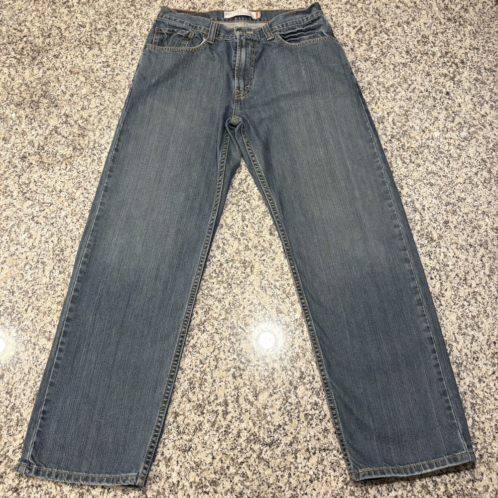 Levi's 559 Jeans Mens 32x30 Medium Wash Relaxed Straight Leg Denim Pants